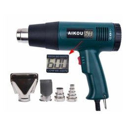 Decapeur Thermique , Pistolet Air Chaud 1800W Affichage Numerique lcd Temperature 60 a 600 degres