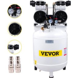 Vevor - Compresseur d'Air sans Huile Portable Commercial 90L 2200W 400 L/min 88dB