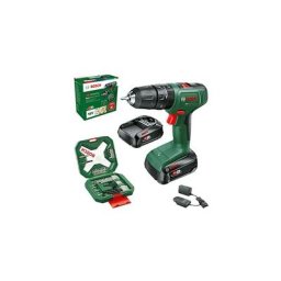Bosch - Perceuse visseuse à percussion EasylImpact 18V-40 2x2.0AH + Coffret X-Line 34 pièces