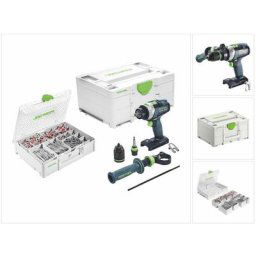Festool - tpc 18/4 I-Basic Perceuse-Visseuse à percussion sans fil 75Nm 18V Brushless (575604) +