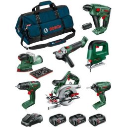 Bosch - hg Kit BHGK701 (7 machines 3 batteries 2,5 Ah chargeur AL1830CV sac hdbag)