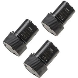 Set de 3 batteries 1500mAh pour outil Makita DF030DWX DF330, DF330D, DF330DWE, DF330DWLX, JR100DWE