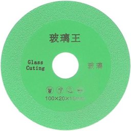 Disque de coupe de verre 4in Diamond Cutter Wheel Meulage Lame de scie pour brique en céramique