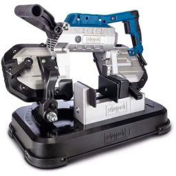 Scheppach - scie a ruban portable pour metal avec base 1200W MBS1200