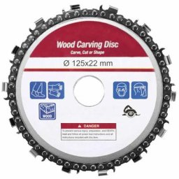FDC - 5Inch (125 Mm) Meuleuse d Angle Plaque De Chaine Meule De Sculpture Sur Bois Scie Circulaire,