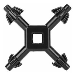 4 en 1 perceuses en acier multifonctionnelles clé de mandrin ajustement outil de forage portatif