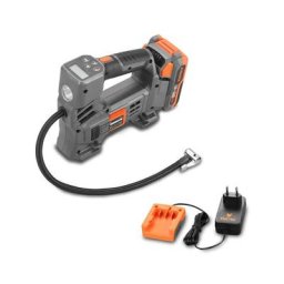 Compresseur d'air batterie - FUXTEC FX-E1CI20 - 20V pour pneus, matelas - Set batterie 2Ah et