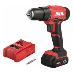 Skil - Perceuse-visseuse sans fil DD1E 2740AA 12v avec batterie 2Ah