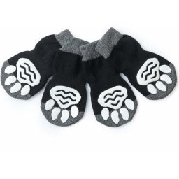 S-2 paires Pet Heroic Chaussettes Antidérapantes pour Chien et Chat - Protège les pattes de