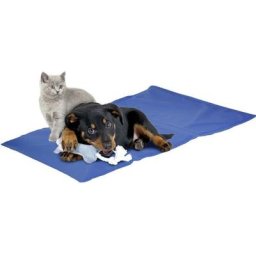 Tapis rafraîchissant fresk pour chien. Taille s. 50 x 40 cm. Flamingo Pet Products Bleu