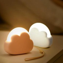 Veilleuse Enfant led Nuage [Lot de 2] Lampe de Nuit Chambre pour Bébé Allaitement Veilleuse Adulte