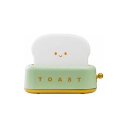 Veilleuse,Lampe de nuit pour pain grillé rechargeable, veilleuse pour enfants à luminosité