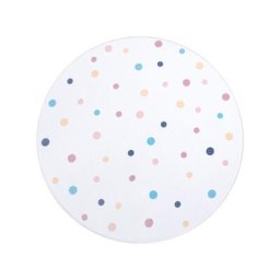 Paco Home - Tapis Rond Chambre Enfant Bebe Fille Garcon Arc-en-ciel Lavable En Machine 160 cm rond,