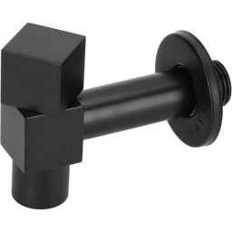 Vadrouille Piscine Robinet Laiton Noir Carré Machine À Laver Robinet Rustique Cuivre Extérieur