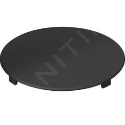 Franke - accessoires - couvercle de bonde colorline, noir 112.0657.146