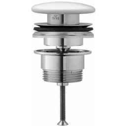 Accessoires - bonde refermable push-open, 1 1/4, blanc 0050790000 - Duravit