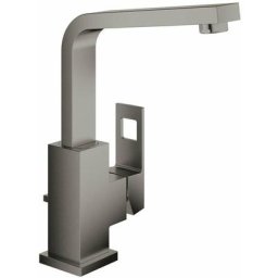 Eurocube - Mitigeur de lavabo avec vidage, Hard Graphite brossé 23135AL0 - Grohe