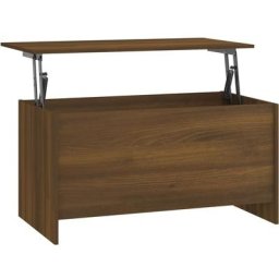 Table basse de salon, Table Café, Chêne marron 102x55,5x52,5 cm Bois d'ingénierie OIB1756E - Brun
