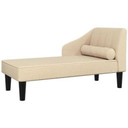 Canapé-lit 2 places Canapé convertible relax - Canapé de salon Crème Tissu BV486394 Bonnevie Crème