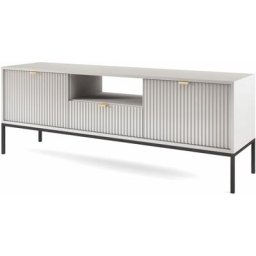Meuble tv nova sands RTV154 commode 154 cm gris mat