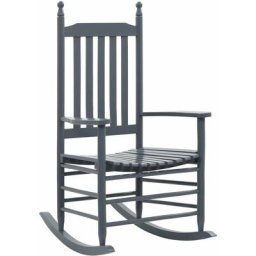Chaise de cardage avec graine incurvée en bois de pluie pop-classe diverses couleurs Couleur : Gris