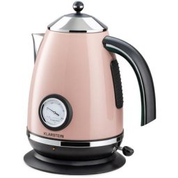 Klarstein Bouilloire - 1,7 L - 2200 watts - Théière - Indicateur de température - Bouilloire