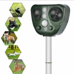 Cosstcoss - Exterieur Répulsif Animaux Fréquence Réglable Répulsif à Ultrason Sonore Imperméable