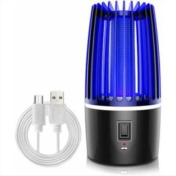 Lampe anti-moustique Rechargeable Portable USB É,lectrique é,repulsif Insecticide Tueur Zapper pour