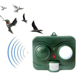 Blue Dream - Répulsif Pour Animaux, Repoussant Les Oiseaux Et Les Chauves-Souris à Énergie Solaire,