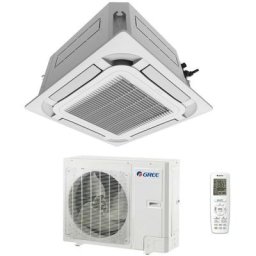 climatiseur à cassettes gree 8 voies 36000 btu gud100t/a-t r-32 wi-fi optionnel monophasé avec