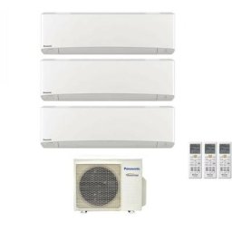 panasonic trial split inverter air conditioner series etherea white 9+9+12 with cu-3z68tbe r-32