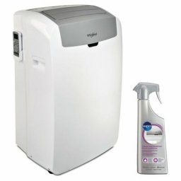 Climatiseur mobile monobloc 3 vitesses Déshumidification pour surface 35m2 - Blanc - Whirlpool