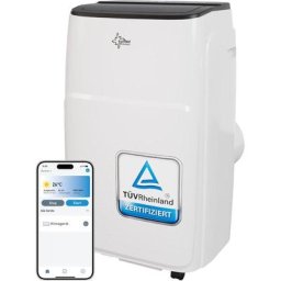 Suntec Climatiseur Mobile Coolfixx 12.0 Eco R290 - 12000 Btu 3.4 Kw Avec App- Sigles De Qualité Gs