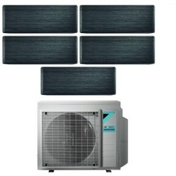 Daikin - climatiseur split inverter bluevolution penta série ftxa-bt stylish real blackwood