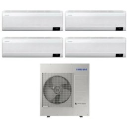 Quadri split inverter air conditioner cebu 9+9+12 series with aj100txj5kg r-32 wi-fi integrated