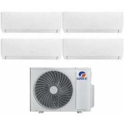 Quadri split inverter climatiseur série pular 7+7+9+18 avec gwhd(28)nk6oo r-32 wi-fi intégré
