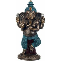 Figure de figurines de Bouddha Gandas Green Gerd 13x16x32cm 23985 - Verde - Signes Grimalt