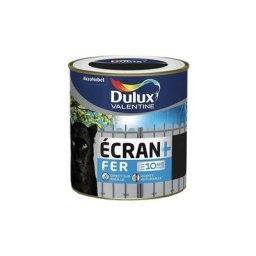 Peinture fer DULUX VALENTINE Ecran+ brillant Blanc Pur 2 L - Blanc