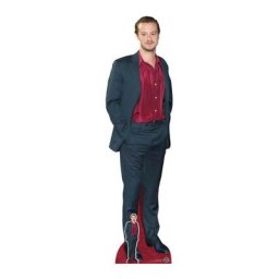 Figurine en carton Joseph Quinn alias Eddy Munson série Stranger Things - Hauteur 182 cm