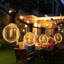 Guirlande Lumineuse Extérieure 11M G40 led Guirlande Lumineuse Extérieure Étanche avec 25+2
