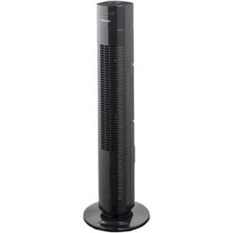 Bestron - Ventilateur colonne oscillant AFT770ZRC 35W 3 vitesses H78cm Noir