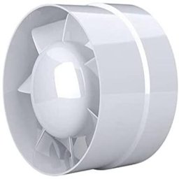 Ventilateur Extracteur d'air, conomique 100mm, 12W/130m3, extracteur axial conduit en ligne :
