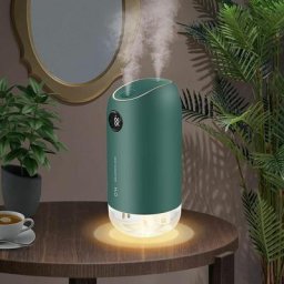 Humidificateur d'air 500 ml, humidificateur d'air à ultrasons silencieux 23 dB pour bébé,