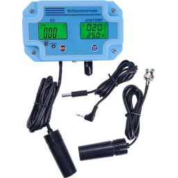 Détecteur d'eau professionnel 3 en 1 pH/EC/TEMP mètre lcd numérique multi-paramètres moniteur de