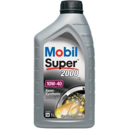 Mobil Super 2000 X1 10W-40 bidon 1L huile moteur semi-synthétique haute qualité