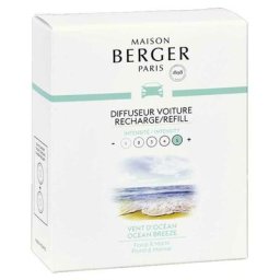 Maison Berger - lampe berger recharge diffuseur voiture 2PCS vent ocean