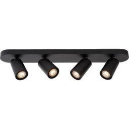 Lucide - Spot plafond - 4xGU10 - Noir xyrus