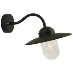 Nordlux LUXE Applique d'extérieur Dome Noir, E27, IP54