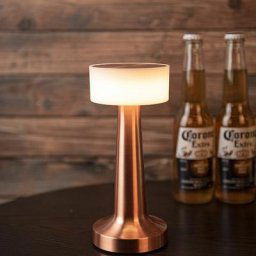 FDC - Bar Lampe de table - Utilisation intérieure ou extérieure - Aussi rechargeable par câble usb