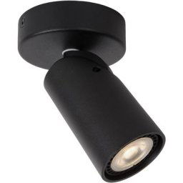 Spot plafond - 1xGU10 - Noir Lucide xyrus
